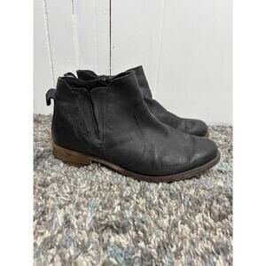 Josef Seibel Boots Womens 40 9.5 Sienna 45 Leather Chelsea Side Zip Ankle